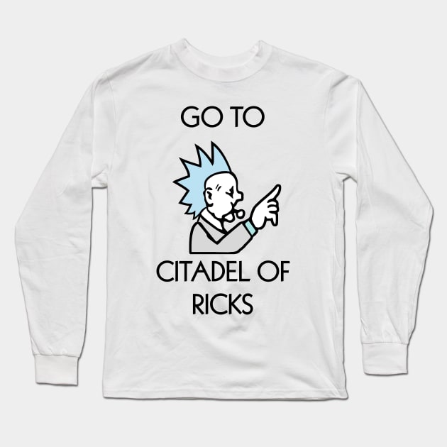 Go to Citadel of Ricks Long Sleeve T-Shirt by Jawes